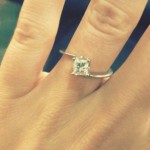 Jessa Duggar’s 0.75 Carat Princess Cut Diamond Ring