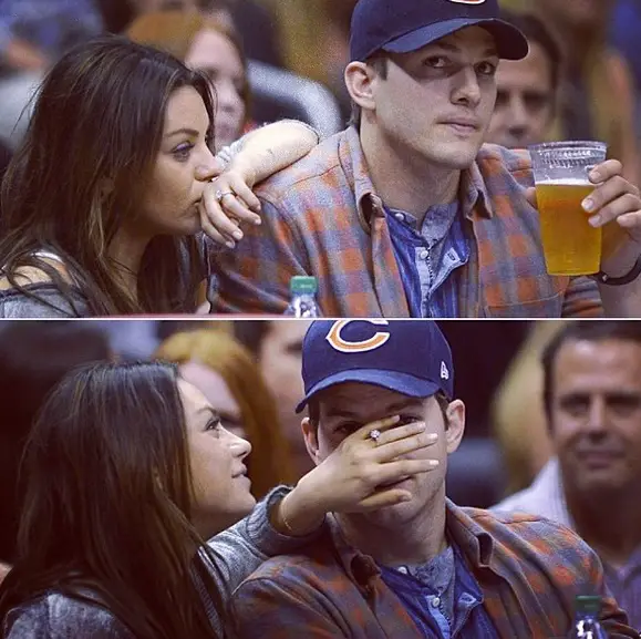 Credit: Asthon Kutcher & Mila Kunis/ Instagram