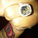 Monica Brown’s Platinum 6 Carat Diamond Ring