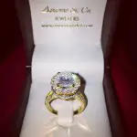 Erica Mena’s 3 Carat Round Diamond Ring