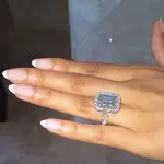 Evelyn Lozada’s 14.5 Carat Emerald Cut Diamond Ring