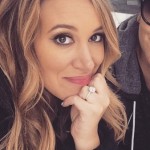 Haylie Duff’s 4 Carat Round  Diamond Ring