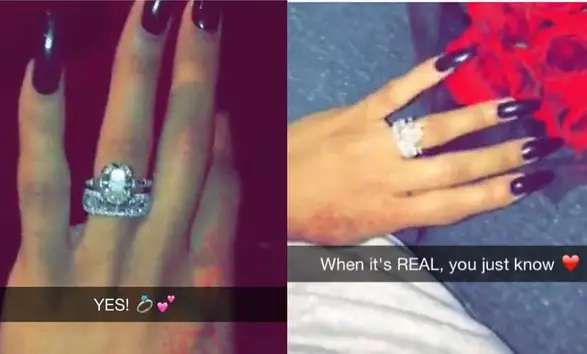 Lira Galore’s 11 Carat Emerald Cut Diamond Ring