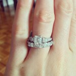 Katrina Bowden’s 2 Carat Princess Cut Diamond Ring