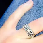 Rylan Clark’s Baguette Diamond Ring