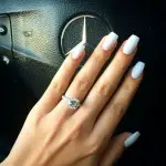 Sasha Clements’ Brilliant Round Cut Diamond Ring