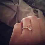 Teresa Palmer’s Rose Quartz Crystal Ring