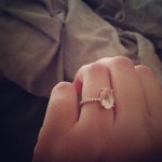 Teresa Palmer’s Rose Quartz Crystal Ring