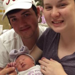 Newborn Baby Helps Daddy Propose!