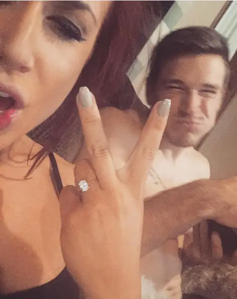 Chelsea houska hotsell engagement ring cost