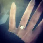 Chelsea Houska’s 2 Carat Oval Cut Diamond Ring