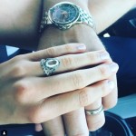 Leven Rambin’s Oval Cut Diamond Ring