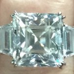 Lydia Hearst’s Asscher Cut Diamond Ring