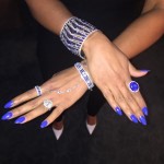 Melanie Brown’s Round Diamond Ring