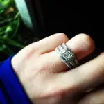 Kara Keough’s Cushion Cut Diamond Ring