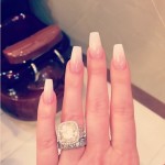 Kim Zolciak’s 10 Carat Cushion Cut Diamond Ring