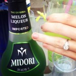 Candice Accola’s Round Diamond Ring