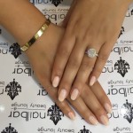 Jessica Parido’s 4.5 Carat Cushion Cut Diamond Ring