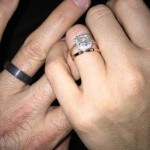 Laura Benanti’s Round Diamond Ring