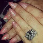 Amanda Davis’ Emerald Cut Diamond Ring