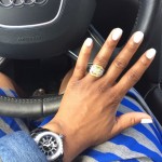 LaTosha Allen’s Square Shaped Diamond Ring