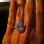 Lisa Thomson’s Oval Cut Diamond Ring