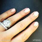 Ali Landry’s Round Cut Diamond Ring