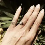Cat Deeley’s Round Cut Diamond Ring