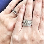 Francesca Litton’s Emerald Cut Diamond Ring