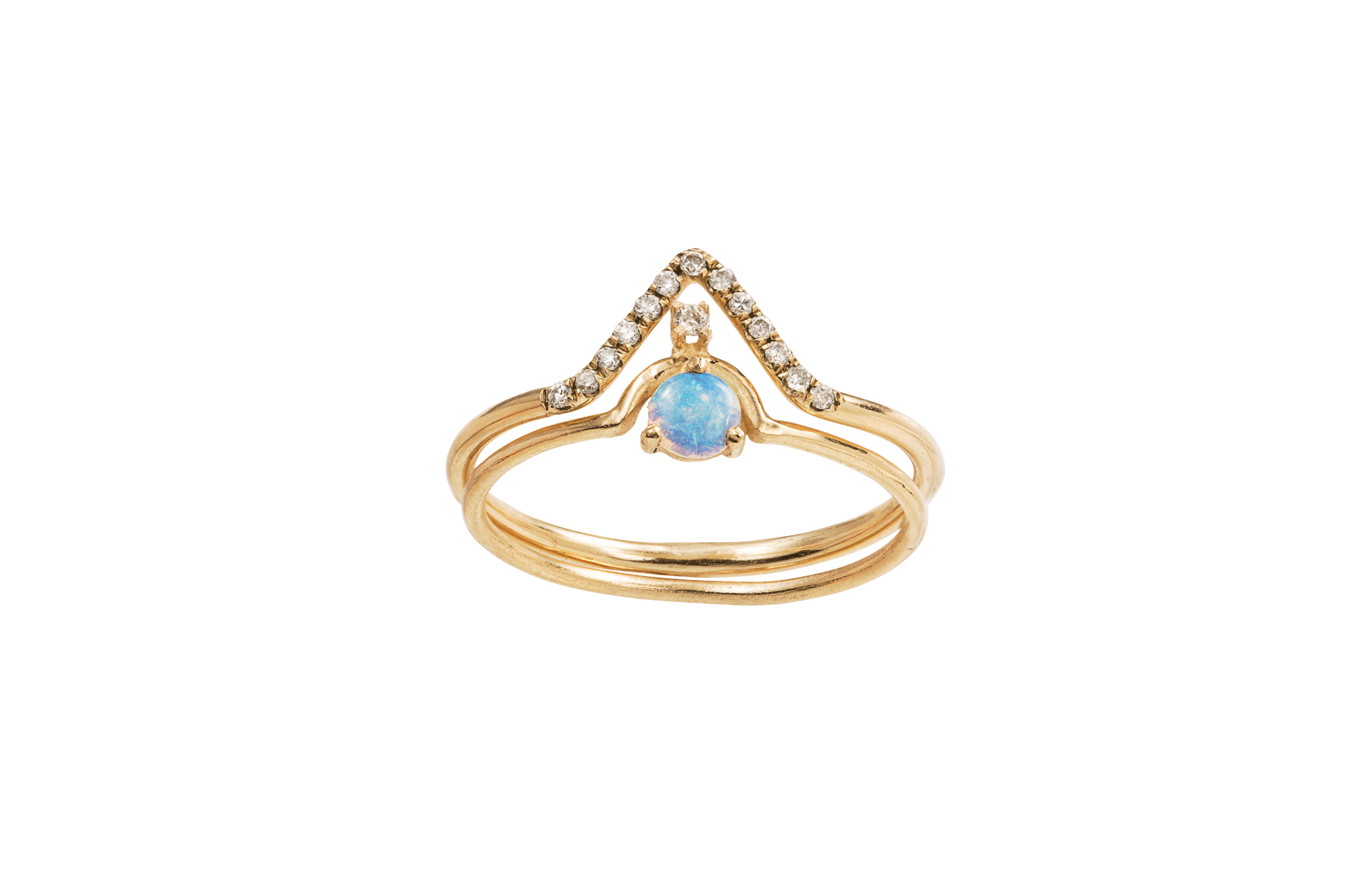 TRIANGLE-DIAMOND-NESTLED-OPAL-DIAMOND-STACK