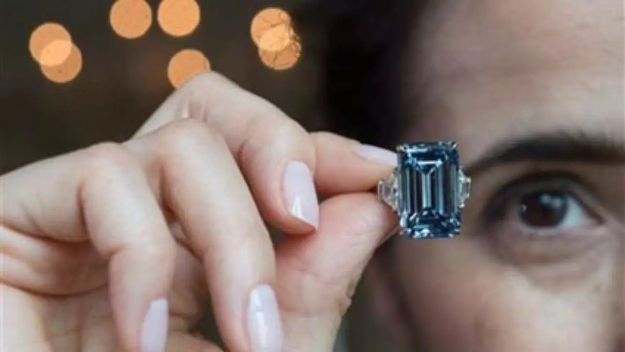 oppenheimer blue diamond ring