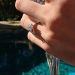 Audrina Patridge’s Round Cut Diamond Ring