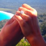 Snezana Markoski’s 4 Carat Princess Cut Diamond Ring