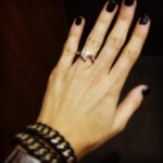 Taylor Borland’s Round Cut Diamond Ring