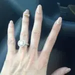 Heather Bilyeu’s 5.5 Carat Round Brilliant Cut Diamond Ring