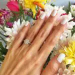 Diana Zubiri’s Flower Shaped Diamond Ring