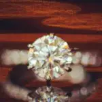 Erin Brady’s Round Cut Diamond Ring