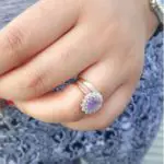 Jessica Kakkad’s Oval Cut Amethyst Ring