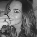 Lindsay Lohan’s Cushion Cut Emerald Ring