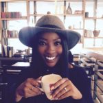 Pearl Modiadie’s Round Cut Diamond Ring