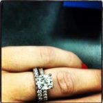 Stephanie Anderson’s Princess Cut Diamond Ring