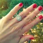 Brooke Brinson’s Round Cut Diamond Ring