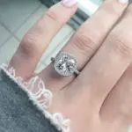 Elle Fowler’s Cushion Cut Diamond Ring