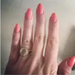 Kimberley Walsh’s Round Cut Diamond Ring