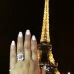 Adrienne Bailon’s 6 Carat Radiant Cut Diamond Ring