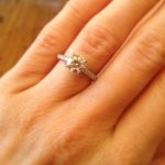 Jessica Anderson’s Round Cut Diamond Ring