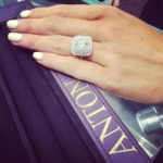 Jessie Habermann’s Square Shaped Diamond Ring