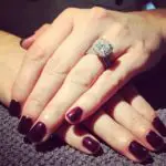 Lisa Cannon’s Princess Cut Diamond Ring