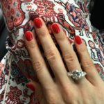 Nastya Shubskaya’s Round Cut Diamond Ring