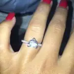 Sadie Stuart’s Heart Shaped Diamond Ring